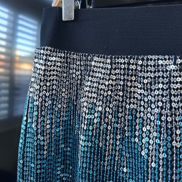 Free People Cascading Sequin Mini Skirt - Picture 3 of 7